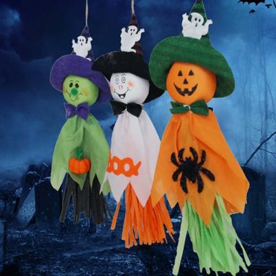 China Halloween Decoration Pendant Halloween Props Toy Halloween Party Decoration Pumpkin Ghost Toy Pendant Props for sale