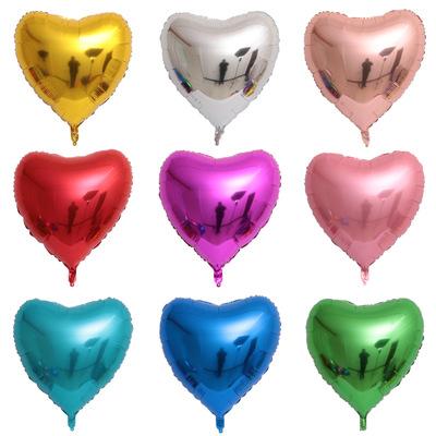 China Other Cheap 30 Inch 75cm Jumbo Giant Heart Shape Rose Gold Silver Red Globos Helium Foil Balloons For Bridal Shower Wedding Decoration for sale