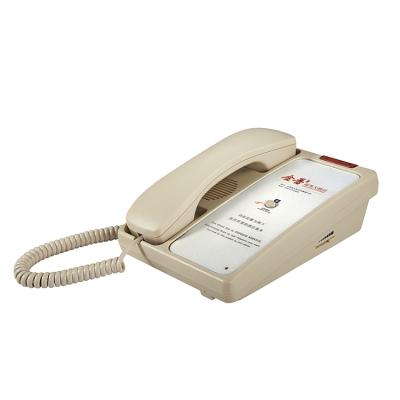 China Special Desk Phone Hotel Business Telephone for Hotel Room Hands Free Phone Compatible with PABX System for sale