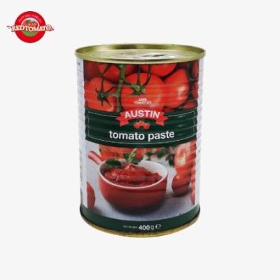 China Einfache Öffnung der Abdeckung Dosen Tomatenpaste, 140 g pro Dosen Rot Tomatenpaste zu verkaufen