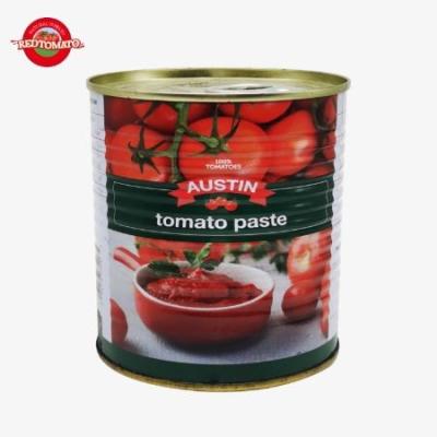 China 1 Kg de pasta de tomate enlatada con tapa fácilmente abierta y conveniente en venta