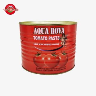 Chine Paste de tomate en conserve entièrement naturelle 2200g Pas d'additifs 30% à 100% de pureté à vendre