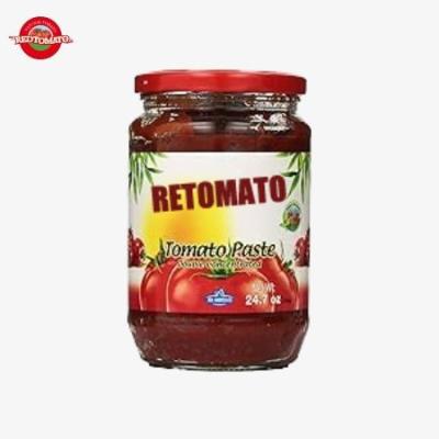 China Süß-Sauer-Glas Tomatenpaste 250 ml Naturgeschmack und Farbe zu verkaufen