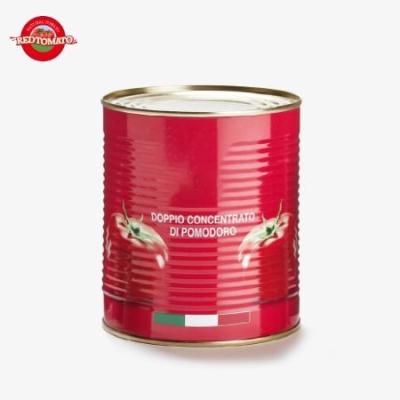 China 850 g de pasta de tomate enlatada para melhorar o perfil de sabor em sopas e guisados à venda