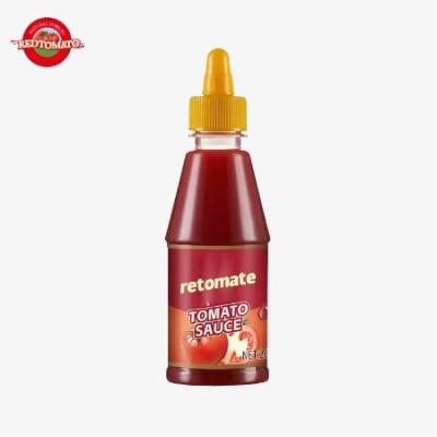 China Natürlicher Geschmack Flasche Tomatenketschup, ISO 260g süß-sauer Ketchup zu verkaufen