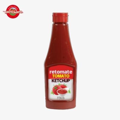 China Botella de ketchup dulce y agrio 500g Condimento de sabor natural puro en venta