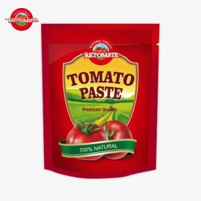 China OEM China Fabrikpreis Doppelkonzentration 200g Stehen Sachet Tomatenpaste zu verkaufen