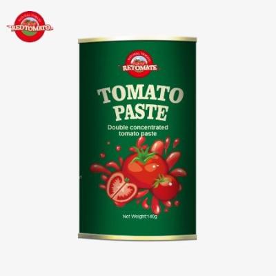 China 140 g tomatenpasta in blik met een betere kwaliteit Te koop