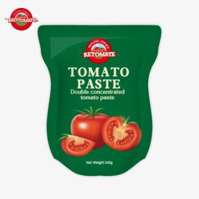 China Die 340g rote Tomatenpaste ist praktisch und lecker. zu verkaufen