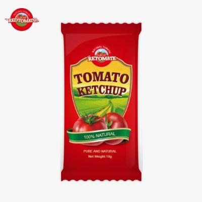 China 10 gramos de tomate con ketchup sabor dulce y rico, sabor puro precio de fábrica natural en venta