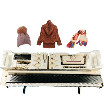 China Sweater Manual Flat Knitting Machine Fully Jacquard for sale