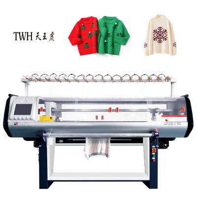 China Smart Automatic Flat Knitting Machine Needles Sweater Football Scarf for sale