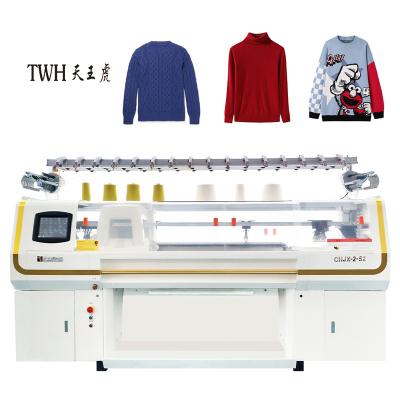 China High Quality Dual System Computer Flat Knitting Machine Sweater Making Machine for sale