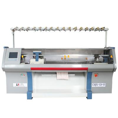 China Double System Knitting Machine 12 Gauge Jacquard Similar Stoll for sale