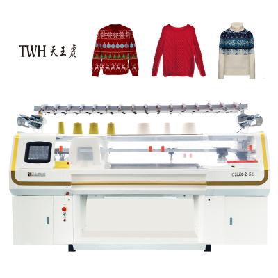 Chine For the knitting industry Three System 14gg sweater flat knitting machine price à vendre