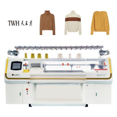 China 60 Inch 14G Stoll Type Hot Sale Full Fashion Computerized Three System Type  Knitting Machine for sale