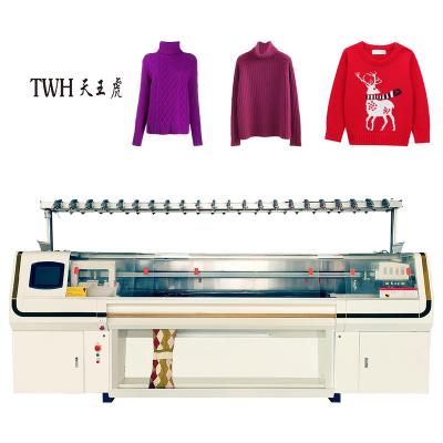 Chine High Quality 10gg Double System Shima seiki Flat Woolen Sweater Passap Knitting Machine à vendre