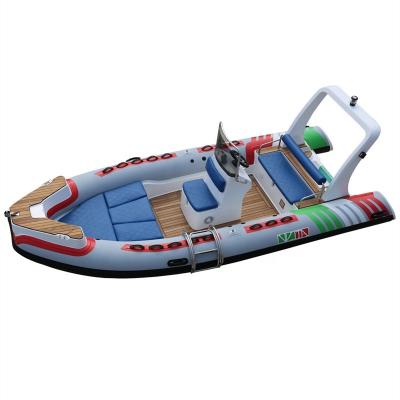 China 5.8m Fiberglass Inflatable Fiberglass Boat Speed ​​Boat for sale