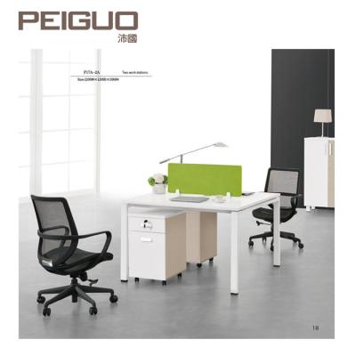 China modern design high quality modern color white desk for sale