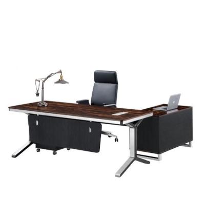 China Middle East Design Extendable Hot Sale Office Table With Stainless Steel Base for sale