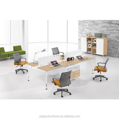 China Multifunctional modern staff table partition PANEL office desk office workstation for sale