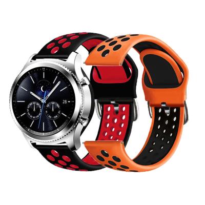 China New Arrival Rubber Leather_strap_watch For Huawei Watch GT And GT 2 46mm Version Smart Watch Bands for sale