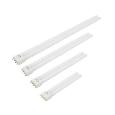 China PL-L 2G11 Tube H 18W 24W 36W Energy Saving Bulb Fluorescent Lamp Low Energy Saving Twin-tube 4 Pins Straight White Yellow for sale