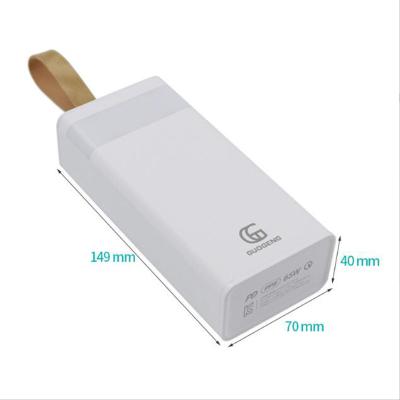 China Fast Charging Support LED Light Digital Display 65W Palladium Charger Power Bank 30000 mAh for sale