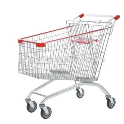 China Unveiling EURO STYLE 2021 210L SHOPPING TROLLEY FOR SUPERMARKET for sale