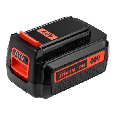 China Machine- Tool Battery 40V 2.0Ah Max Wholesale Lithium Ion Battery Replacement Battery For Black & Decker LBX2040 for sale