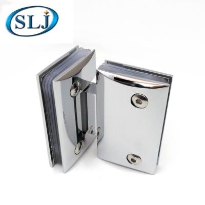 China Modern Shower Door Hinges Glass To Wall Brass Hinges for sale