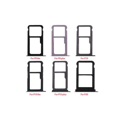 China Plastic+Metal 6 7 8 9 10 20 30 50 High Quality Wholesale SIM Card Tray Phone Parts For Honor Huawei for sale