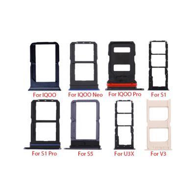 China Wholesale Plastic+Metal SIM Card Tray Phone Parts high quality for oppo for vivo for sale