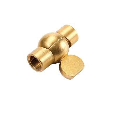 China General Industry Popular Used Brass Swivel Joint Igniting Brass Swivel For Lamp Adjustable Joint for sale