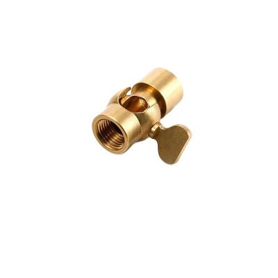 China General Industry Adjustable Brass Swivel Lighting Swivel Joint With Screw Licht Wing Screw Ball Joint for sale