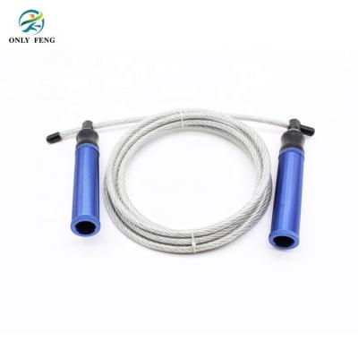 China Professional fast speed jump manufacturers supply fast speed jump aluminum handle heavy jump rope for sale