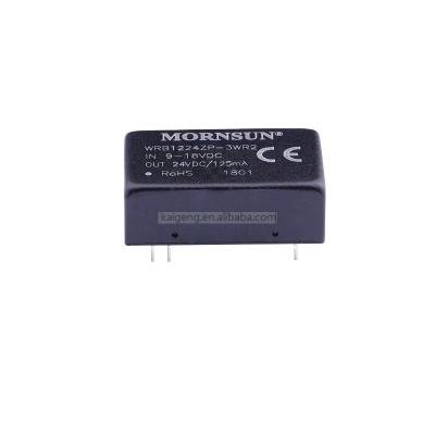 China Standard DC-DC Module WRB1224ZP-3WR2 Input Dual Range 9V_18V Group Output 24V_125mA Electronic Components IC WRB1224ZP-3WR2 for sale