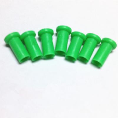 China Silicone Green SC, FC, LC, ST, MU Fiber Connector And Adapter Dust Plug Cover Caps for sale