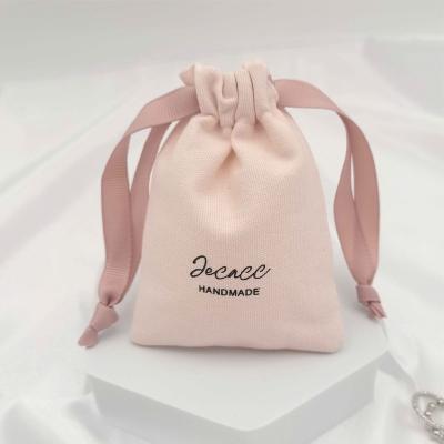 China Eco Friendly Canvas Printed Cotton Suction Canvas String Bags Packaging Logo Custom Drawstring Bag for sale