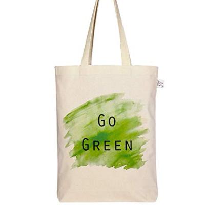 China Multi Color Promotional Eco Friendly Organic Products Vanish Green Gusseted Grocery Canvas Bag for sale