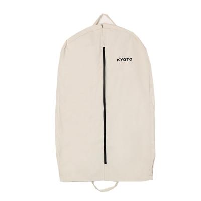 China 100% Natural Eco-Friendly Wholesale Best Quality Breathable Cotton Muslin White Garment Bag for sale