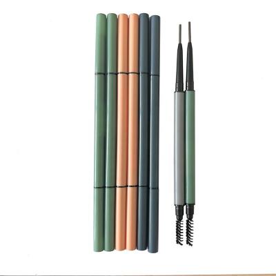 China Custom Brow Pencil Waterproof Black Luxury Cruelty Free Personalized Eyebrow Pencil Set Private Label Gray Reduced Order for sale