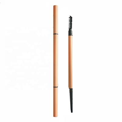 China 6 Cruelty Free Thin Thin Eyebrow Pencil Korean Bulk Natural Waterproof Micro Retractable Creamy Color Waterproof Ultra Fine for sale