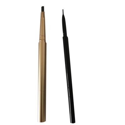 China Hot Selling Double Head Waterproof Eyebrow Pencil Best Makeup Eyebrow Pencil Automatic Waterproof Eyebrow Pencil for sale