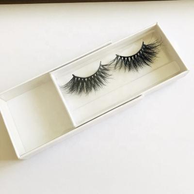 China Whispy Fur 15mm 27mm 16mm Curly Private Label Cotton Black Rod 18mm Mink 3d Eyelashes 25mm Bulk Strips 100% Natrual Fluffy Wholesale Seller for sale