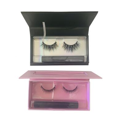 China Thick magnetic eyelashesmagnetic clip magnetic eyelashes 5 pair set for sale