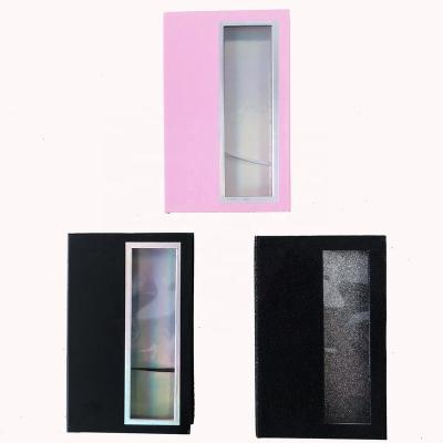 China Glitter & Lashbook Shimmery Packaging 25mm 5 Piece Eyelash Box for sale