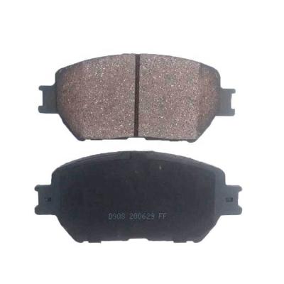 China Front Wheel DELPHI Disc Brake Pad Set 04465-30340 For Toyota Camry 04465-33250 D908 Saloon 01-06 for sale