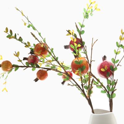 China Foam gel pomegranate fruit simulation bean branch berry simulation flower home decoration foreign trade for sale