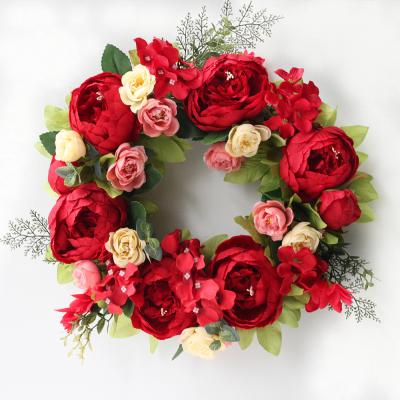 China Best Wholesale Silk Selling Flower Artificial Flower Garlands For Door Garland Indian Weddings for sale